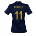 Frankrike Ousmane Dembele #11 Replika Hemma matchkläder Dam VM 2022 Korta ärmar
